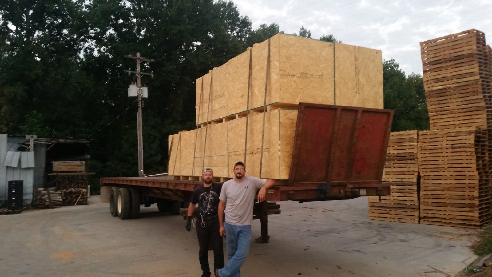 Custom wooden crating built by King Pallet Company in Upstate SC, photo 5