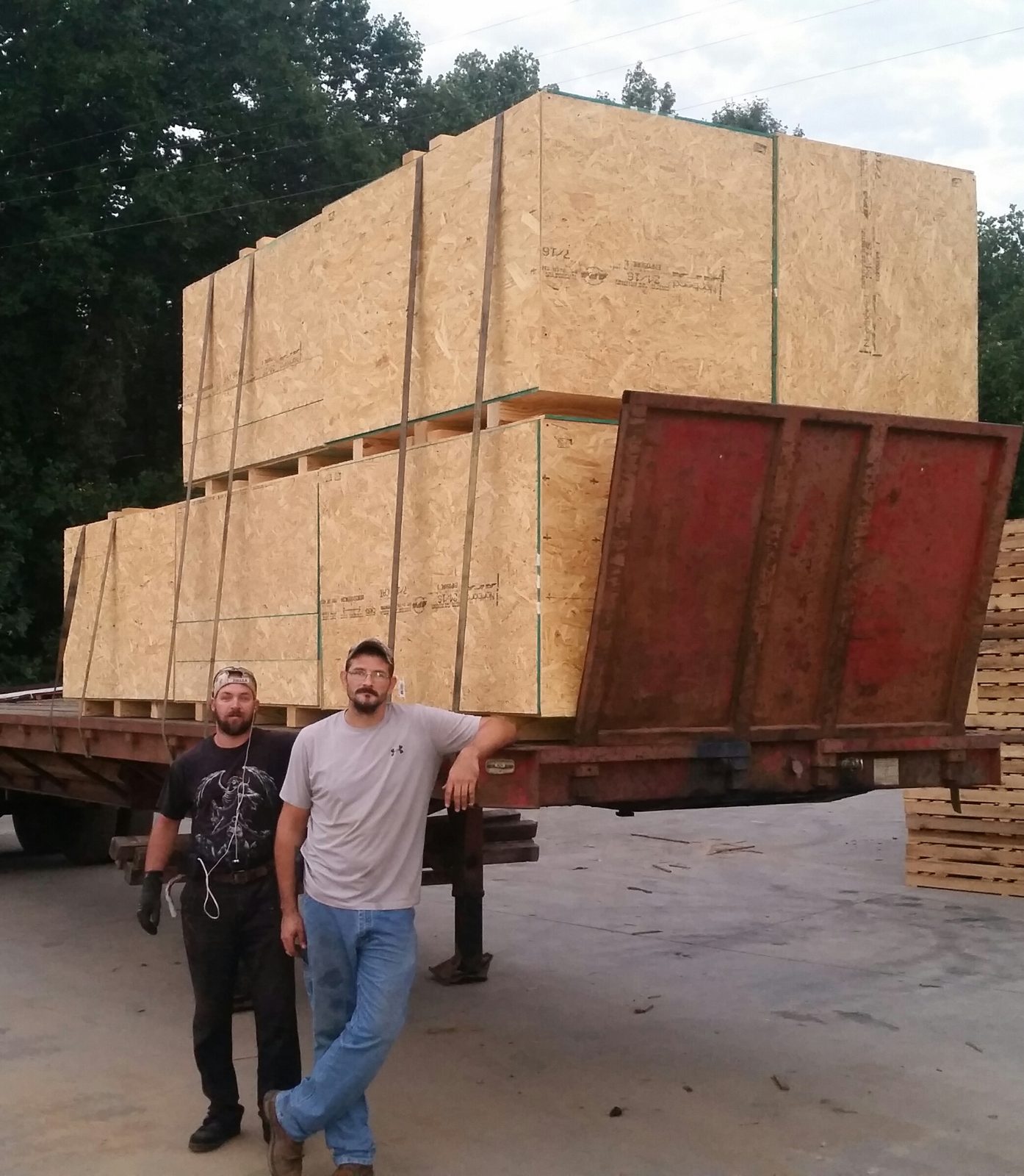 Custom wooden crating built by King Pallet Company in Upstate SC, photo 6