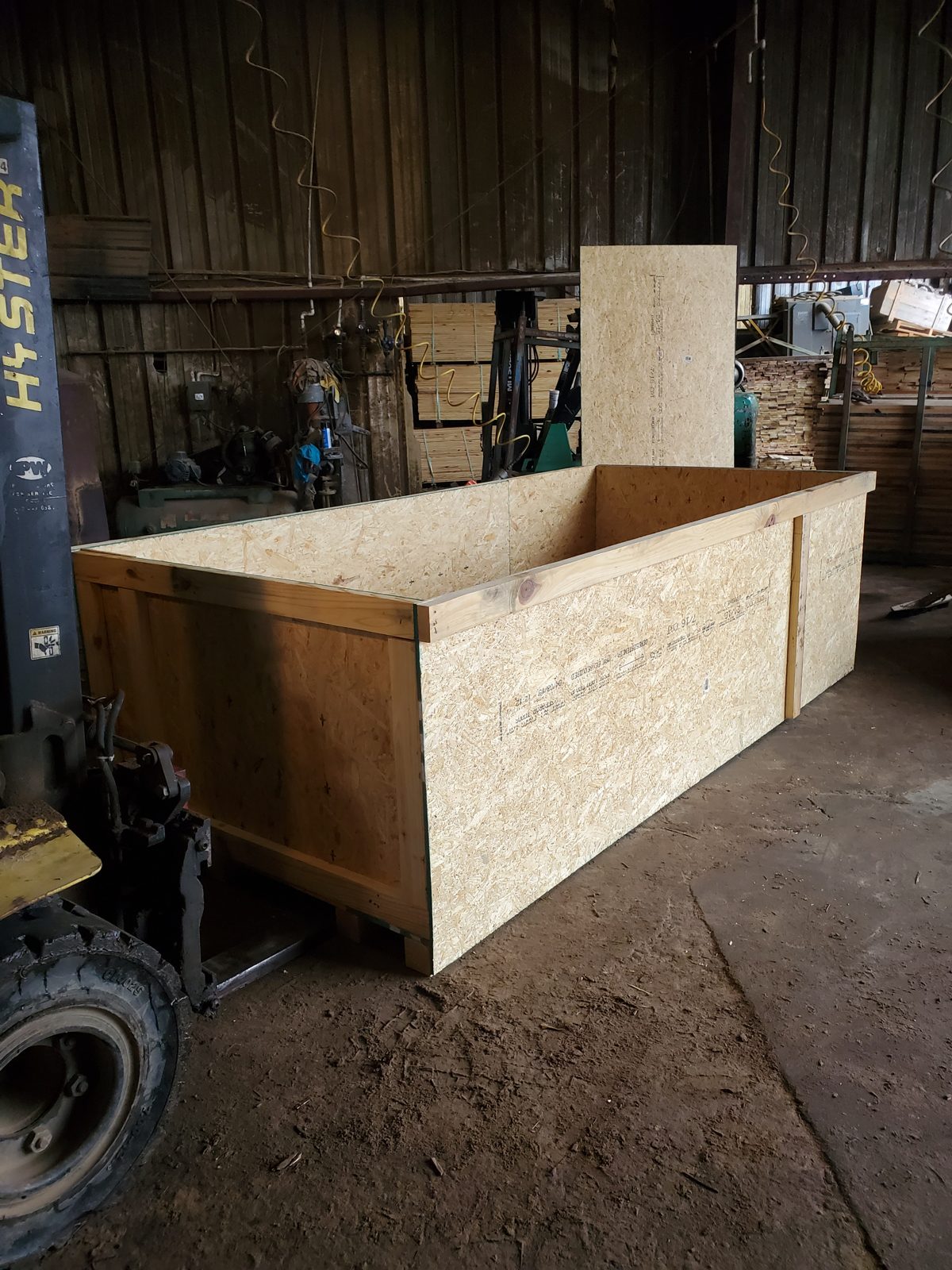 Custom wooden crating built by King Pallet Company in Upstate SC, photo 7