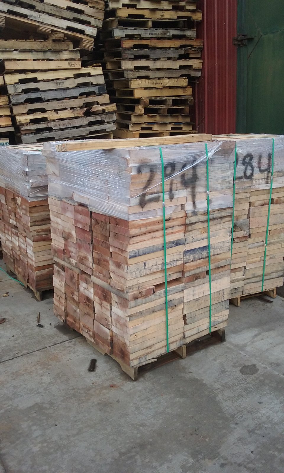 Precision wood cut parts made by King Pallet Company in Liberty, SC, photo 2