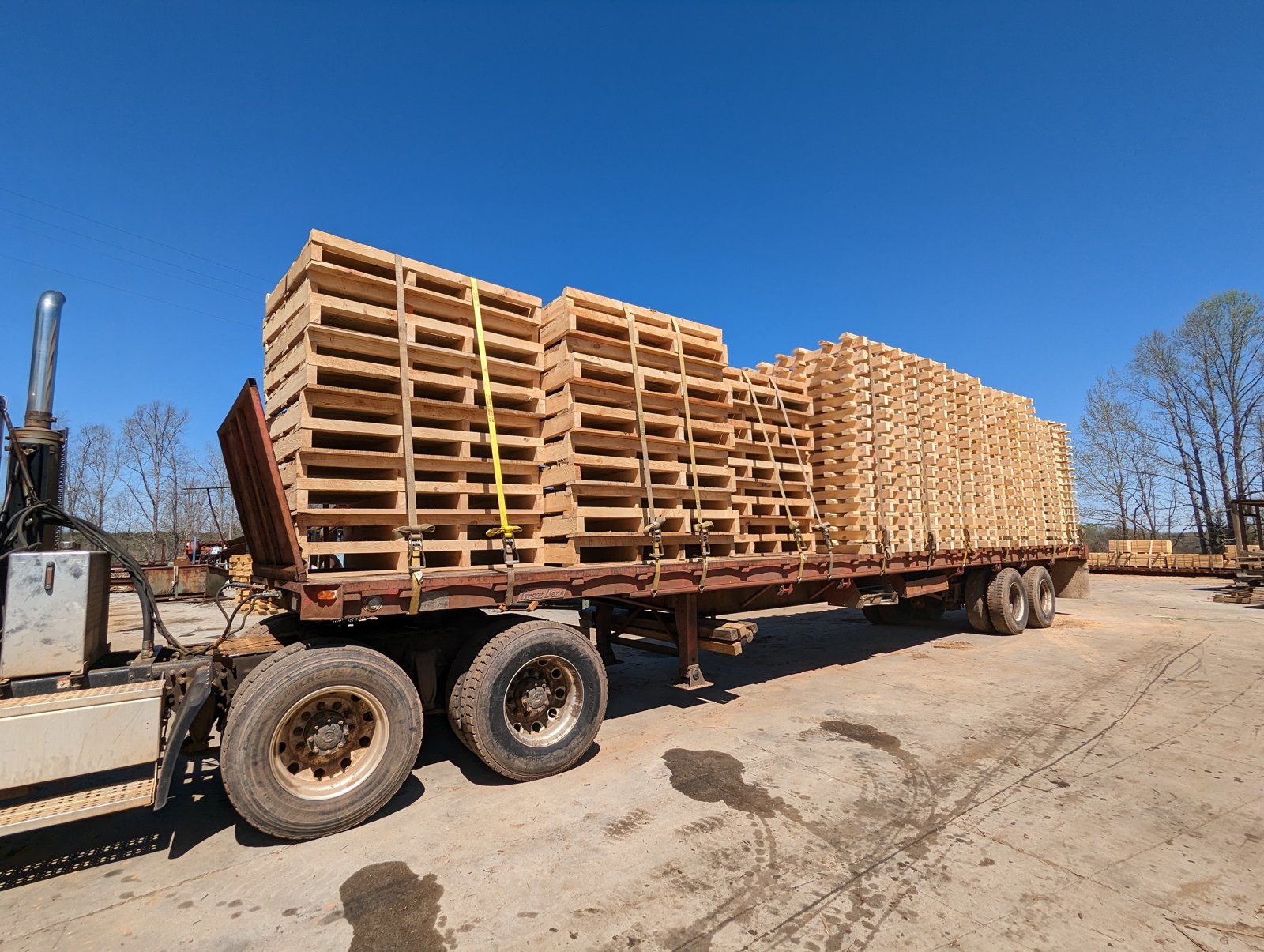 Custom wood pallet built by King Pallet Company in Liberty, SC, photo 27